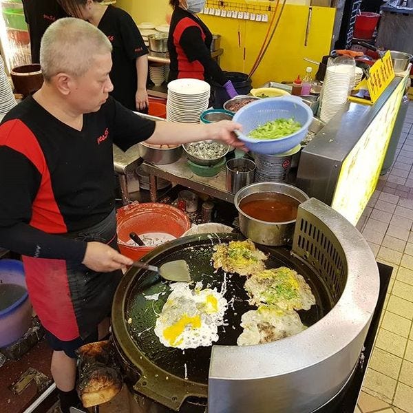 Night market in Taipei.