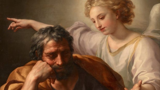 Saint Joseph's Advent Angel and the Gift of Faith