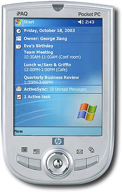 Best Buy: iPAQ Pocket PC with TFT Color Display h1935