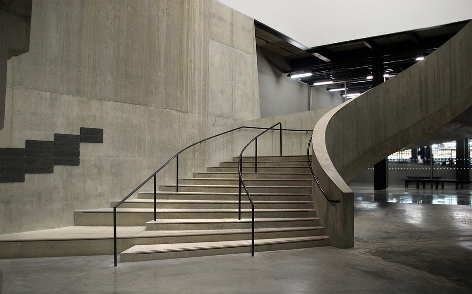 Tate Modern London, staircase