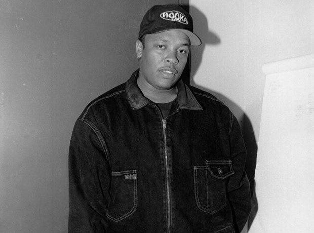 A young Dr. Dre from N.W.A. - 18 Incredible Throwback Photos Of N.W.A -  Capital XTRA