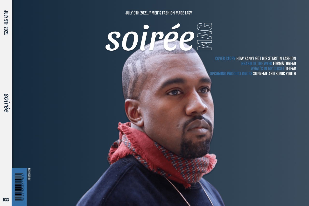 soiree how kanye got his start in fashion