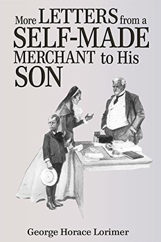 Image result for letters from a self made merchant to his son