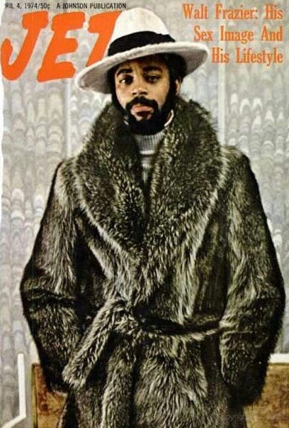 Super 70s Sports on Twitter: "Walt Frazier took pimping into the  stratosphere one night in '74 by posting a triple-double when he scored 22  points, dished out 11 assists, and wore the