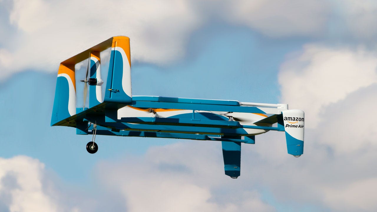 Amazon Prime Air's First Delivery Captured On Video | Fortune