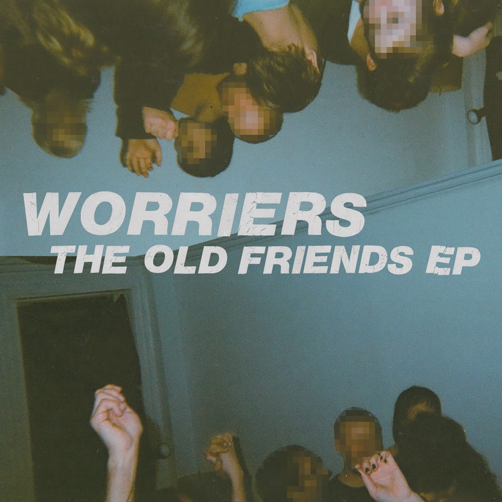 The Old Friends EP by Worriers (covers by Bleachers, The New Pornographers, Tom Petty, Rancid and Mission of Burma)
