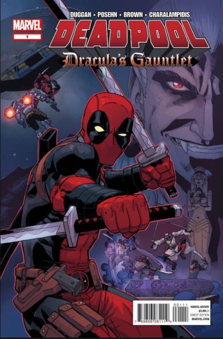 Deadpool: Dracula's Gauntlet #1 Cover