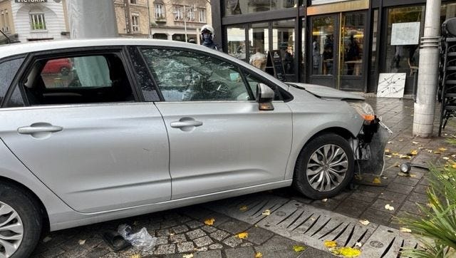 Accident in Reims