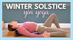 1 Hour Winter Solstice Yin Yoga & Affirmations - Tune In and Relax - YouTube