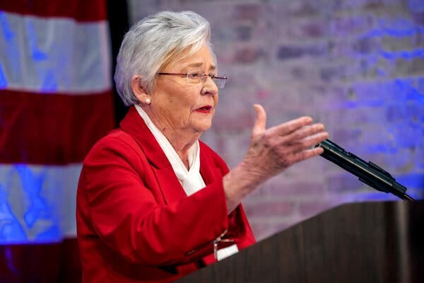 Gov. Kay Ivey has called for a review of Alabama’s execution process.