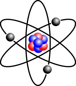 Stylized Bohr atom