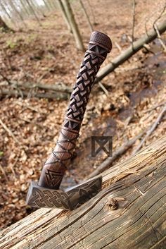 This contains an image of: Handmade Viking Axe "Thørøkse"