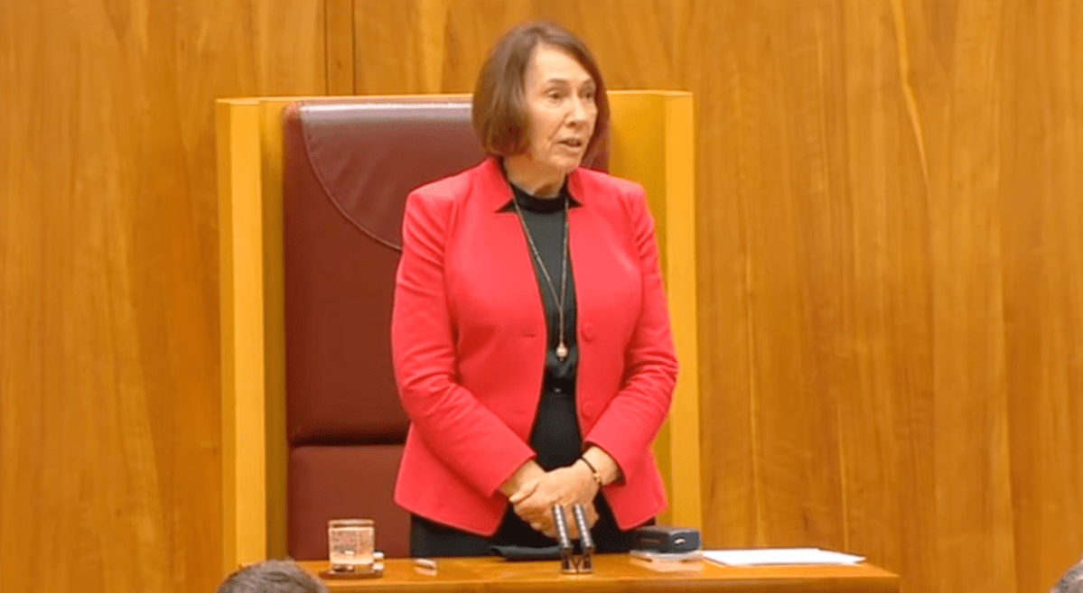 Australia's Senate should follow Sue Lines' lead and ditch the Lord's Prayer | Sue Lines addresses Parliament