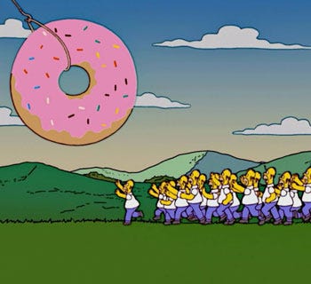 The Homer Simpson Donut - Cartoon Cuisine Cartoon Cuisine