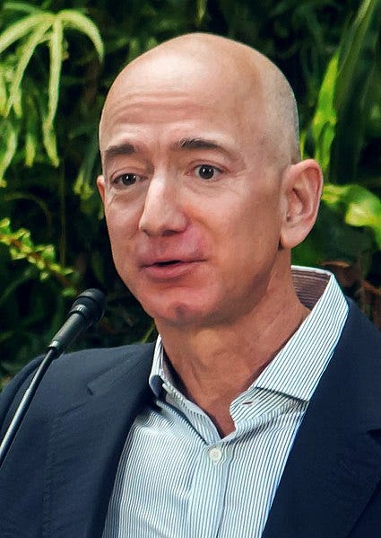 File:Jeff Bezos at Amazon Spheres Grand Opening in Seattle - 2018 (39074799225) (cropped).jpg