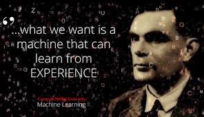 Machine Learning Department at CMU on Twitter: ""... what we want is a  machine that can learn from experience." ~ Alan Turing, London Mathematical  Society, February, 1947 #mldcmu #machinelearning #ai #ml  #artificialintelligence #
