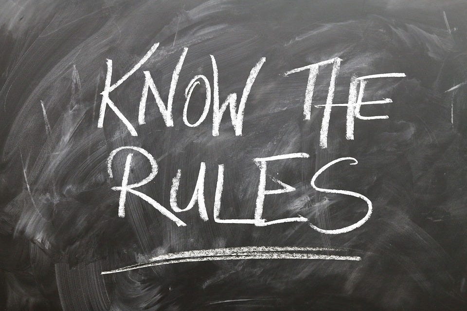Knowing the Rules of the Game is Vital for Your Company |