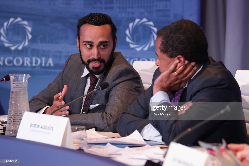 Usman Ahmed , Head of Global Public Policy, PayPal, speaks at The... News  Photo - Getty Images