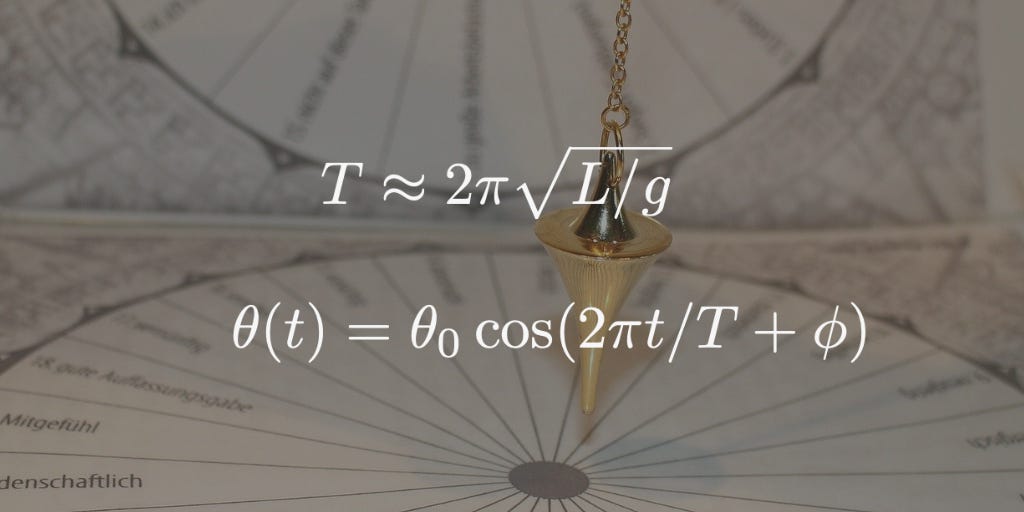 A mathematical model of a pendulum