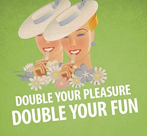 Amazon.com : WRIGLEY&#39;S DOUBLEMINT Gum, 5 stick pack (40 Packs) : Chewing  Gum : Grocery &amp; Gourmet Food