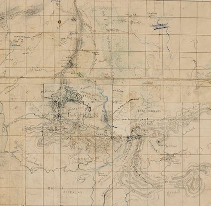 One of Tolkien's maps
