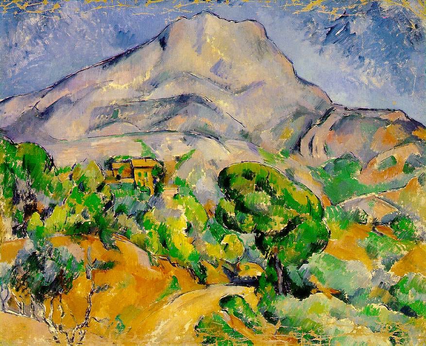 Paul Cezanne and Sainte-Victoire: The man and his mountain • Outside  Suburbia Family
