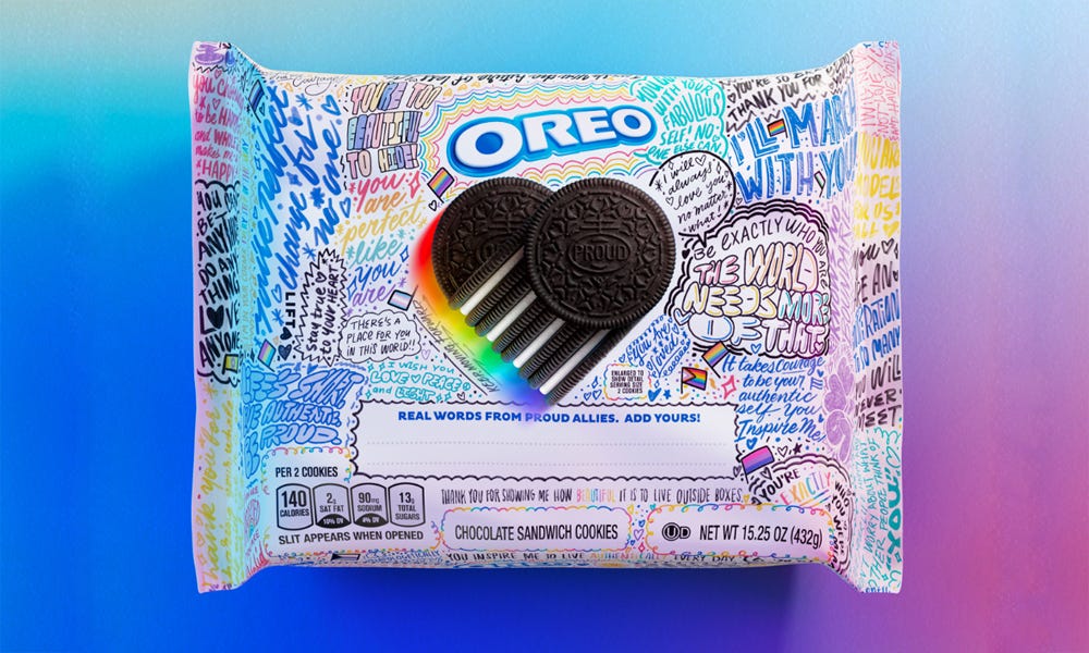 Oreo Releases Limited Edition Pride Cookie Pack, In Collaboration With  PFLAG | IN Magazine