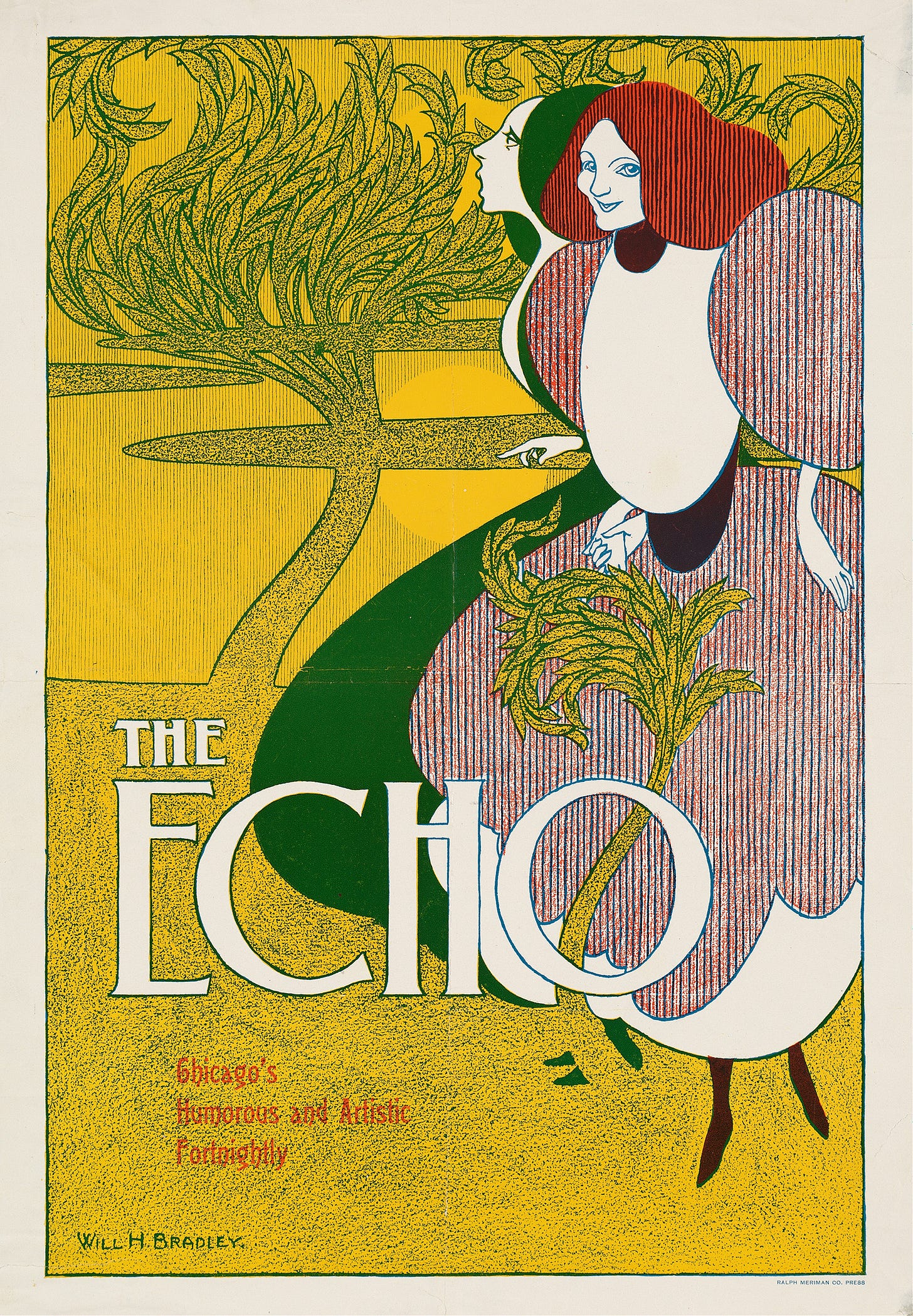 The echo (ca. 1890–1920) by Will Bradley