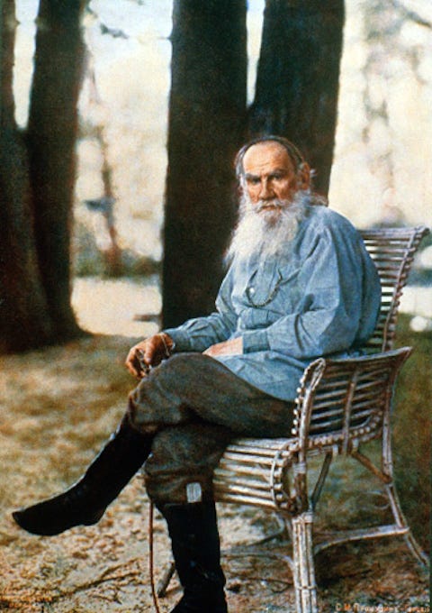 The First Color Portrait of Leo Tolstoy, and Other Amazing Color Photos of  Czarist Russia (1908) | Open Culture