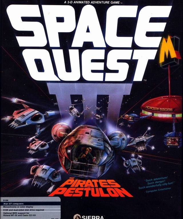 Space Quest III: The Pirates of Pestulon (1989) - MobyGames