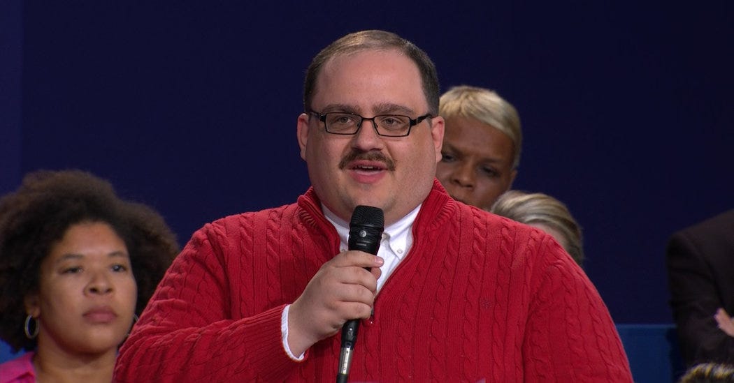 Ken Bone Is Closer to Deciding, After Debate - The New York Times