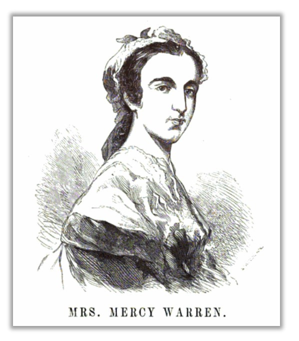 Mrs. Mercy Warren, from the Illustrated American Biography (1855)