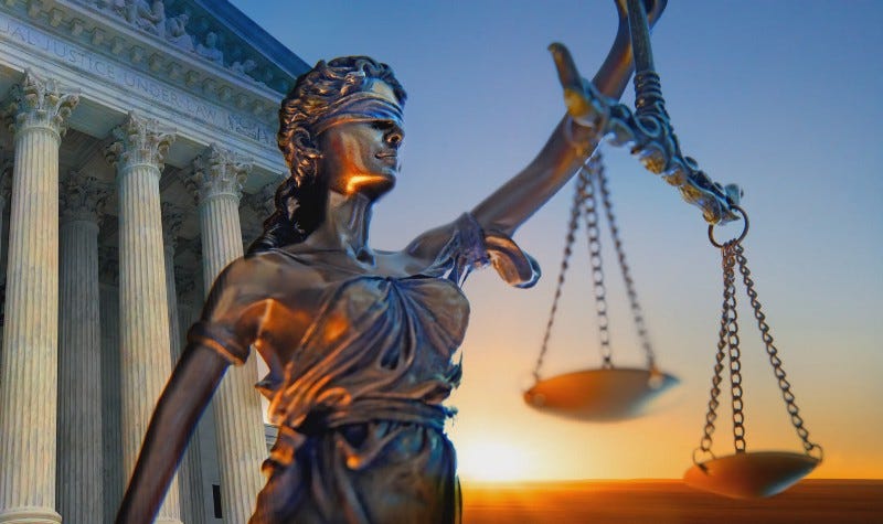 Lady Justice, Due Process, Justice for Johnny Depp