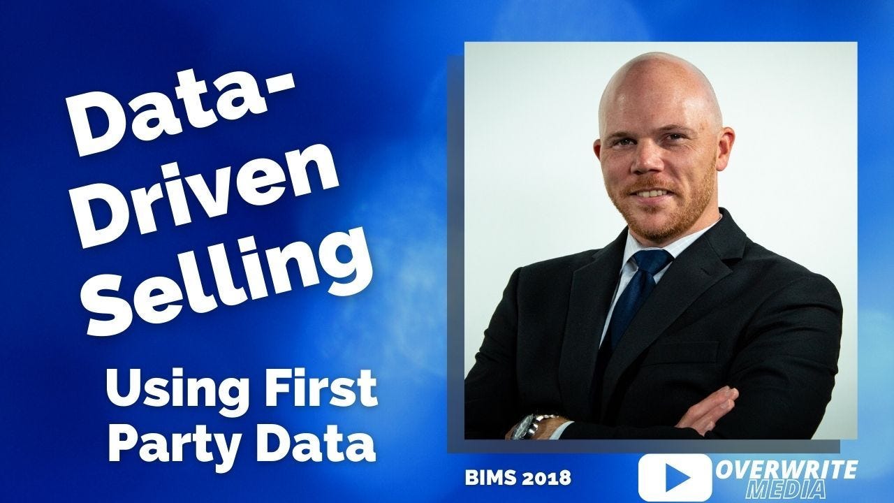 Data Driven Selling with First Party Data