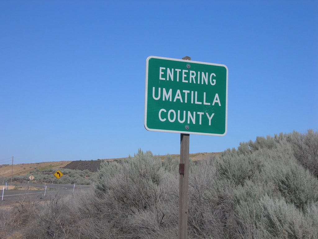 Umatilla County Line