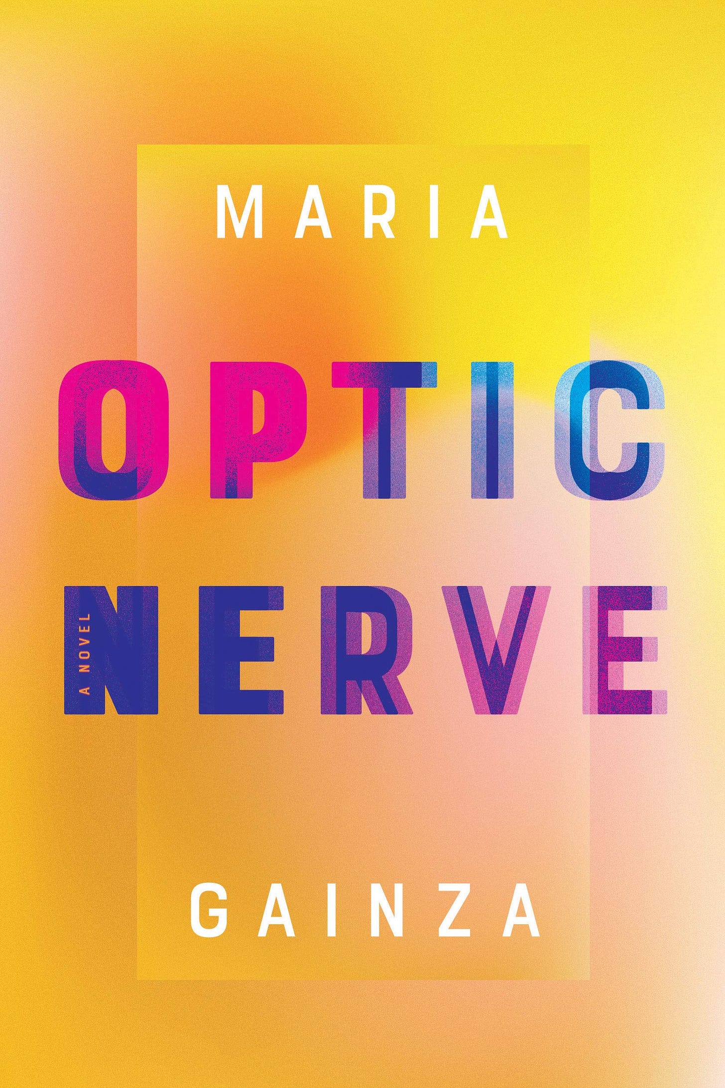 Optic Nerve: Gainza, Maria, Bunstead, Thomas: 9781948226165: Amazon.com:  Books