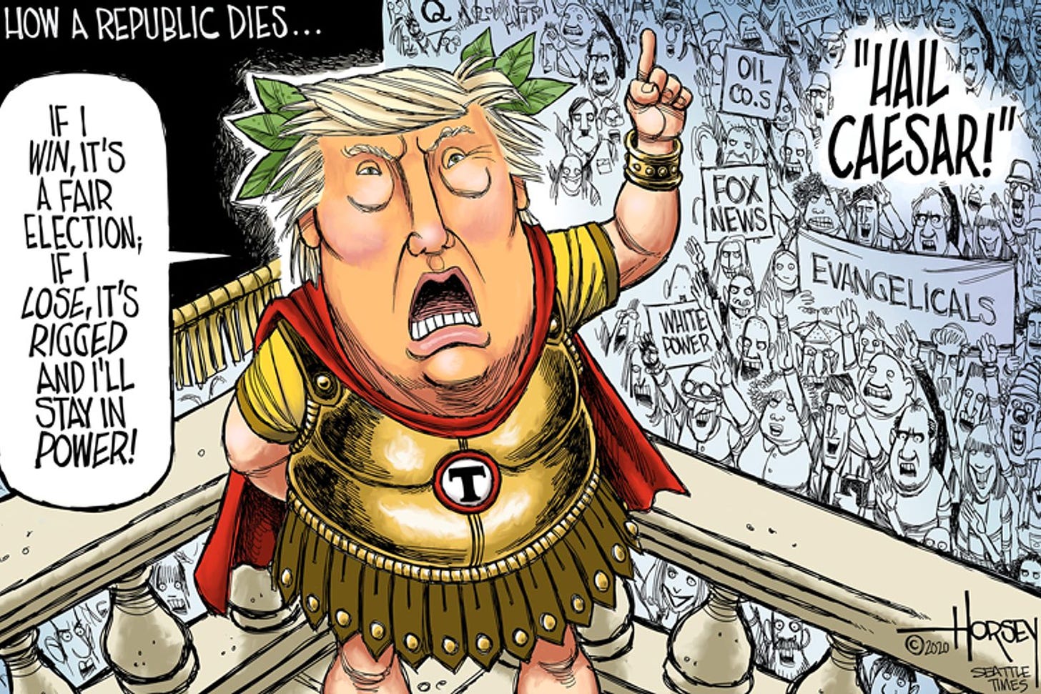 Trump&#39;s Caesar complex | The Seattle Times