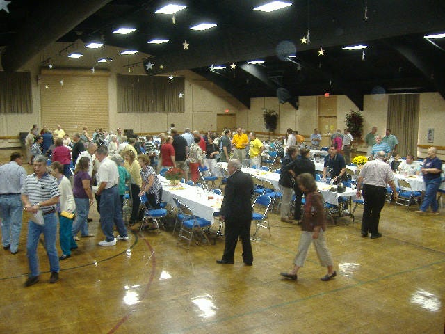 A smaller turnout than last year, but the amount of money raised was about the same. We had a few no-shows with the nice weather and other events going on.