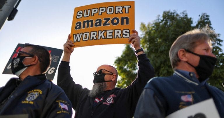Teamsters Vote Yes To Support And Fund Amazon Union ...