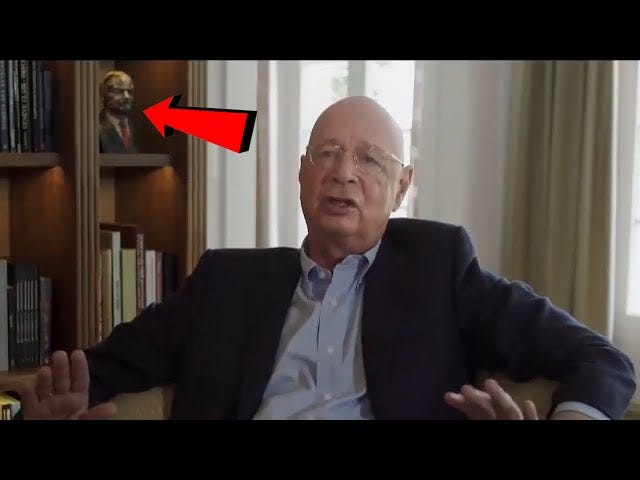 Klaus Schwab Showing You His Bust Of Lenin - YouTube