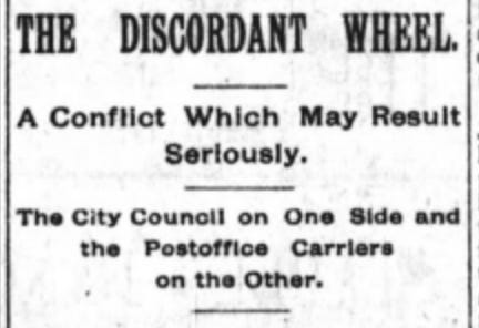 Headlines from the front page of The Arizona Republican on Sept. 23, 1893. Idk who wins in showdown between bureaucracies, but I do know it's not often you or me.