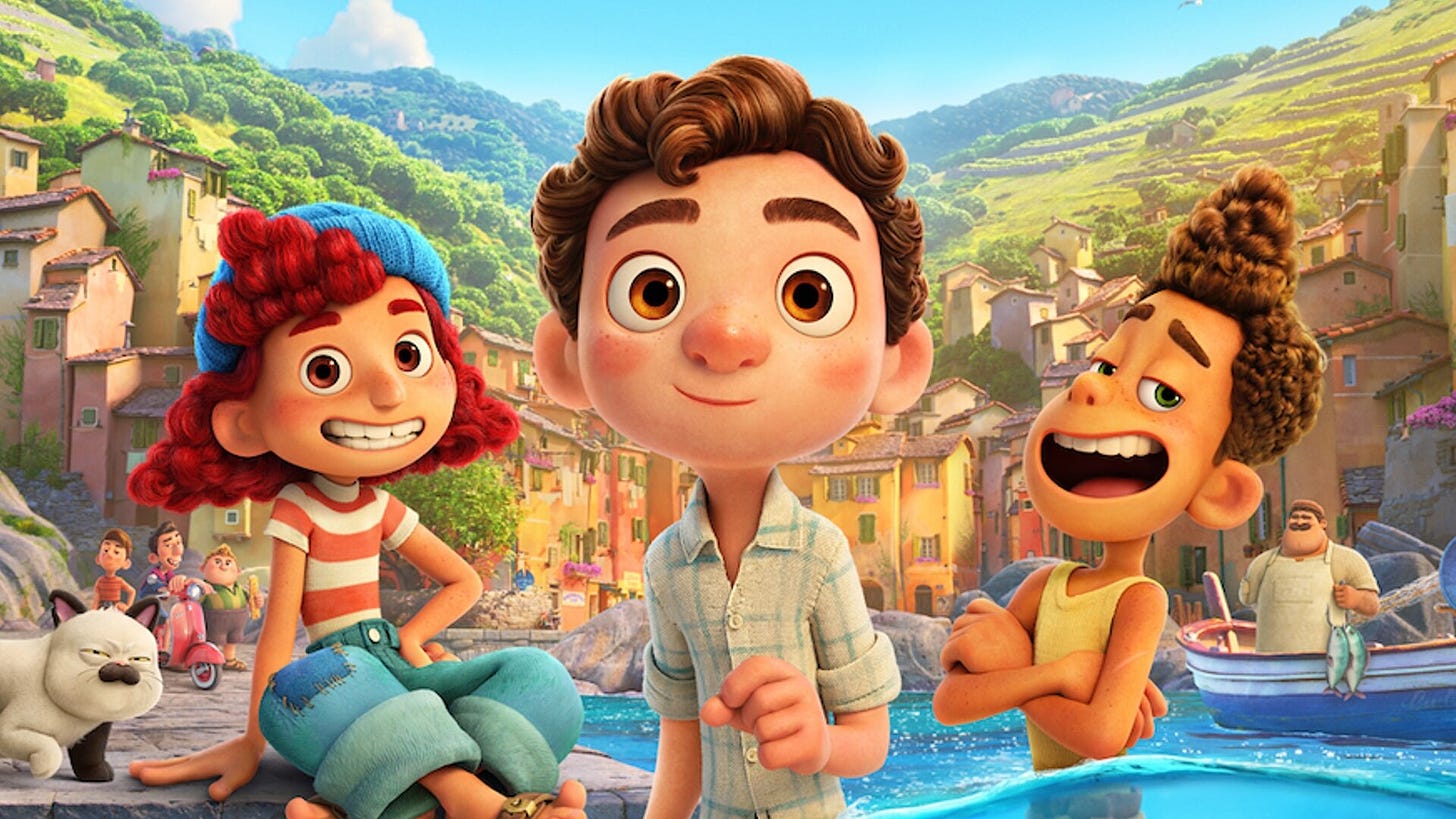 Delightful Full Trailer for Pixar&#39;s Fun New Adventure Film LUCA — GeekTyrant