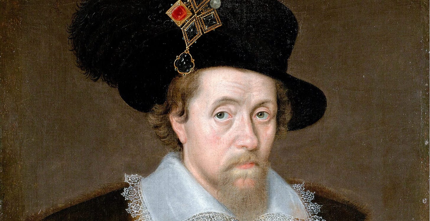 King James I and VI of Scotland - Historic UK