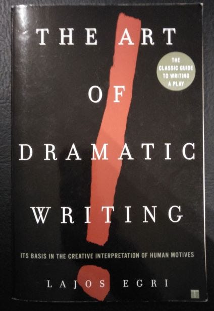 Photo of the The Art of Dramatic Writing book cover