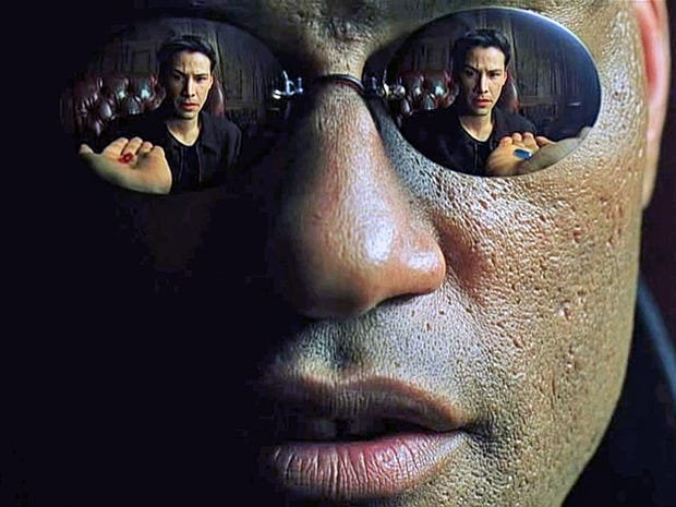 Image result for matrix red pill blue pill