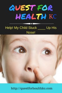 If your kids stick something up their nose, try this trick before running to the ER.