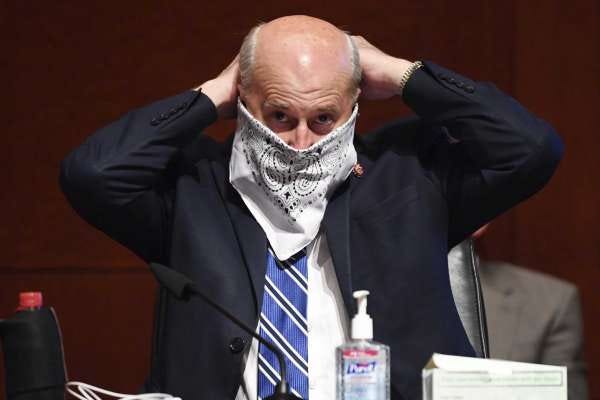 The man behind the mask rule: Texas Rep. Louie Gohmert catches COVID, and  criticism - HoustonChronicle.com