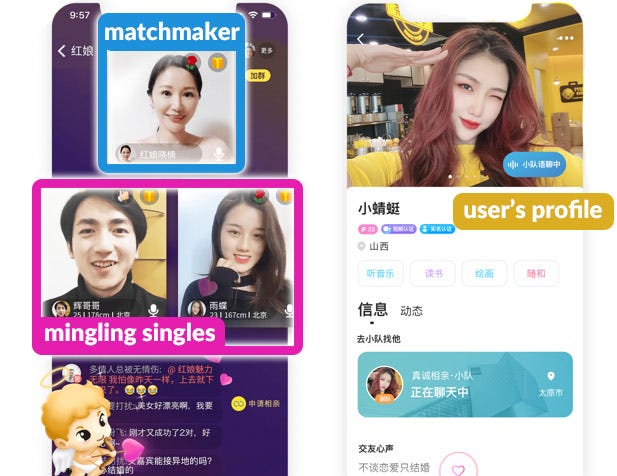 For China's Social-Distancing Singles, Love Is in the Cloud