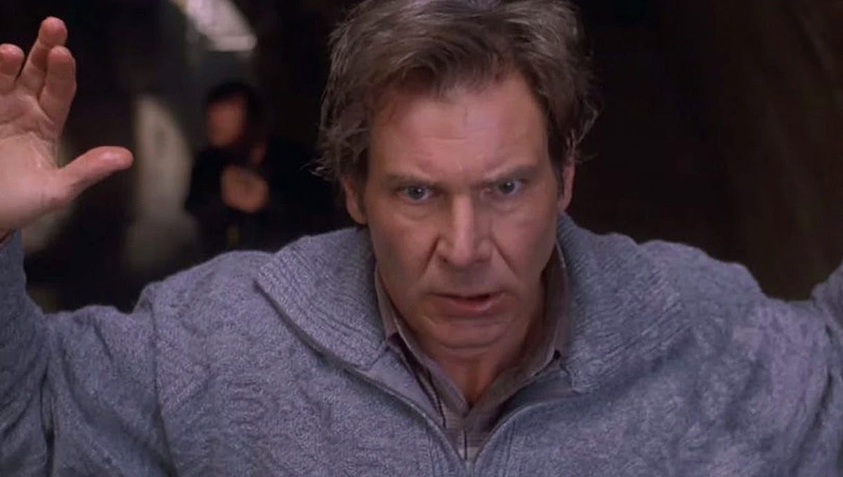 Harrison Ford in "The Fugitive"