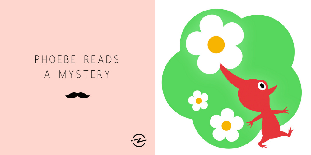 Logos: Phoebe Reads a Mystery; Pikmin Bloom
